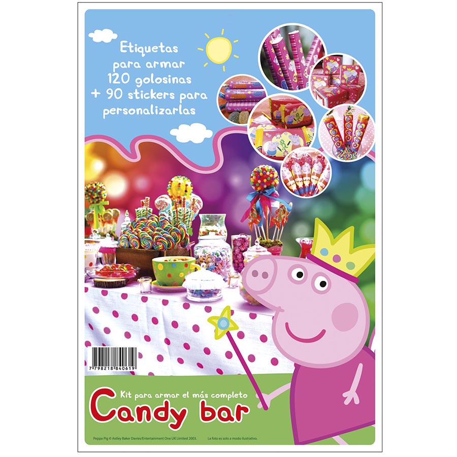 Peppa Pig: 24800 - Candy Bar para Golosinas